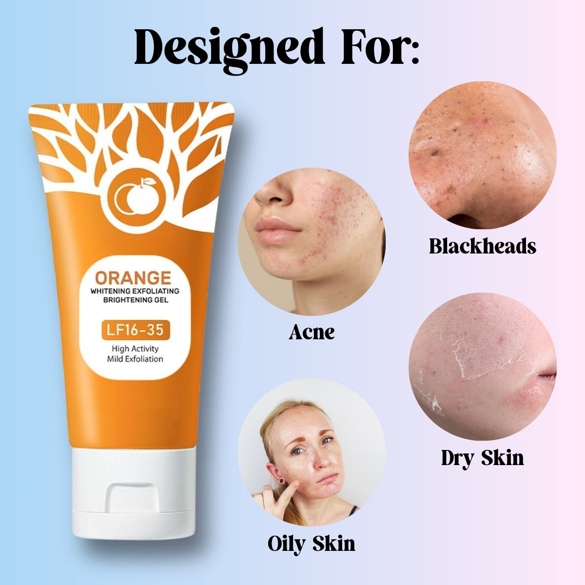 Glow Goddess™ Orange Enzyme Gel